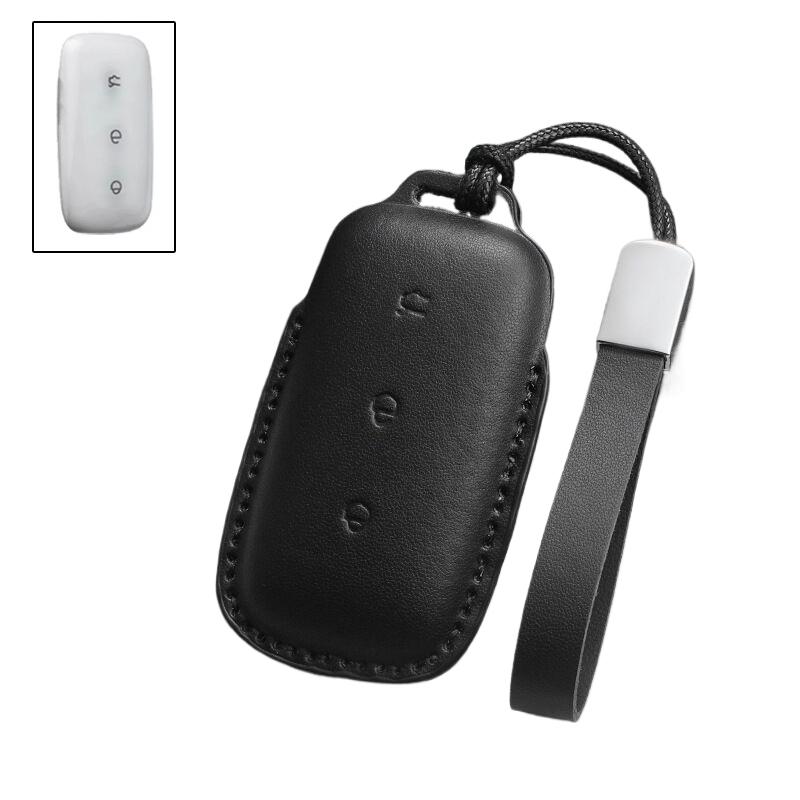 3 Buttons Car Key Case Cover Shell Fob For Geely Galaxy L7 2026 L6 MAX 1.5T Plus AIR PRO PU Car Remote Keychain Accessories
