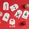 Weihnachtsthema Papier DIY Bastelpapier Etikett Home Office Feiertagsdekoration Hängendes Ornament