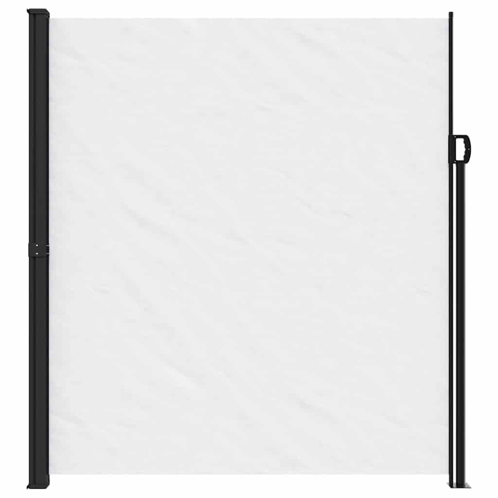 Retractable Side Awning White 220 x 600 cm