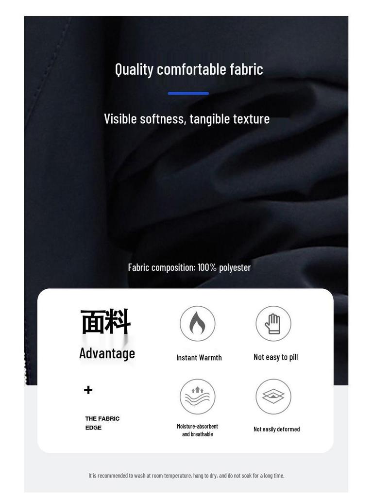 Pánská trendy větruodolná business bunda se stojáčkem na jaro a podzim