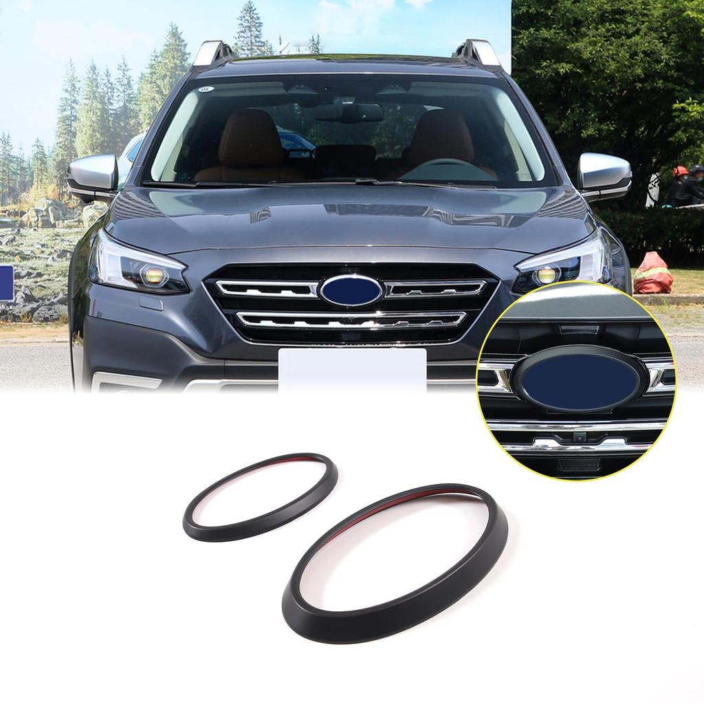 Sauicemy Engine Cover Logo Decoration Ring Logo Ring Trim Frame