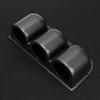 52mm 2in 3‑Hole Triple Gauge Mount Holder Carbon Fiber Style Auto Car Dash Meter Pod