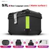 Universal 45L 57L Waterproof Motorcycle Top Box Tail Box Rear Luggage Items Trunk Storage Case Motorbike Toolbox Accessories