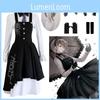 Danganronpa 3 Kirumi Tojo High-quality Maid Cosplay Costume Dress For Parties