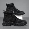 Herren Herbst Camouflage High Top Stiefel Outdoor Arbeitsstiefel Luxusmarken Freizeitsneaker Britischer Stil Dicksohlige Schuhe Wüstenstiefel