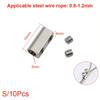 Copper Steel Wire Rope Clip Metal Hanging Clip New Stainless Steel Cable Clamp