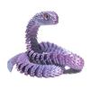 1PC Gifts For Children 3D Printed Snake Simulation Snake Figurine Flexible Joints Office Desk Toy Home Office Decor Ornament