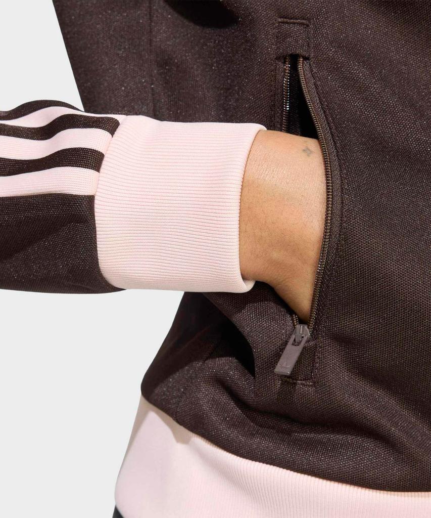 adidas Classic Track Top - Aura Coffee: Sandy Pink / Lc6503
