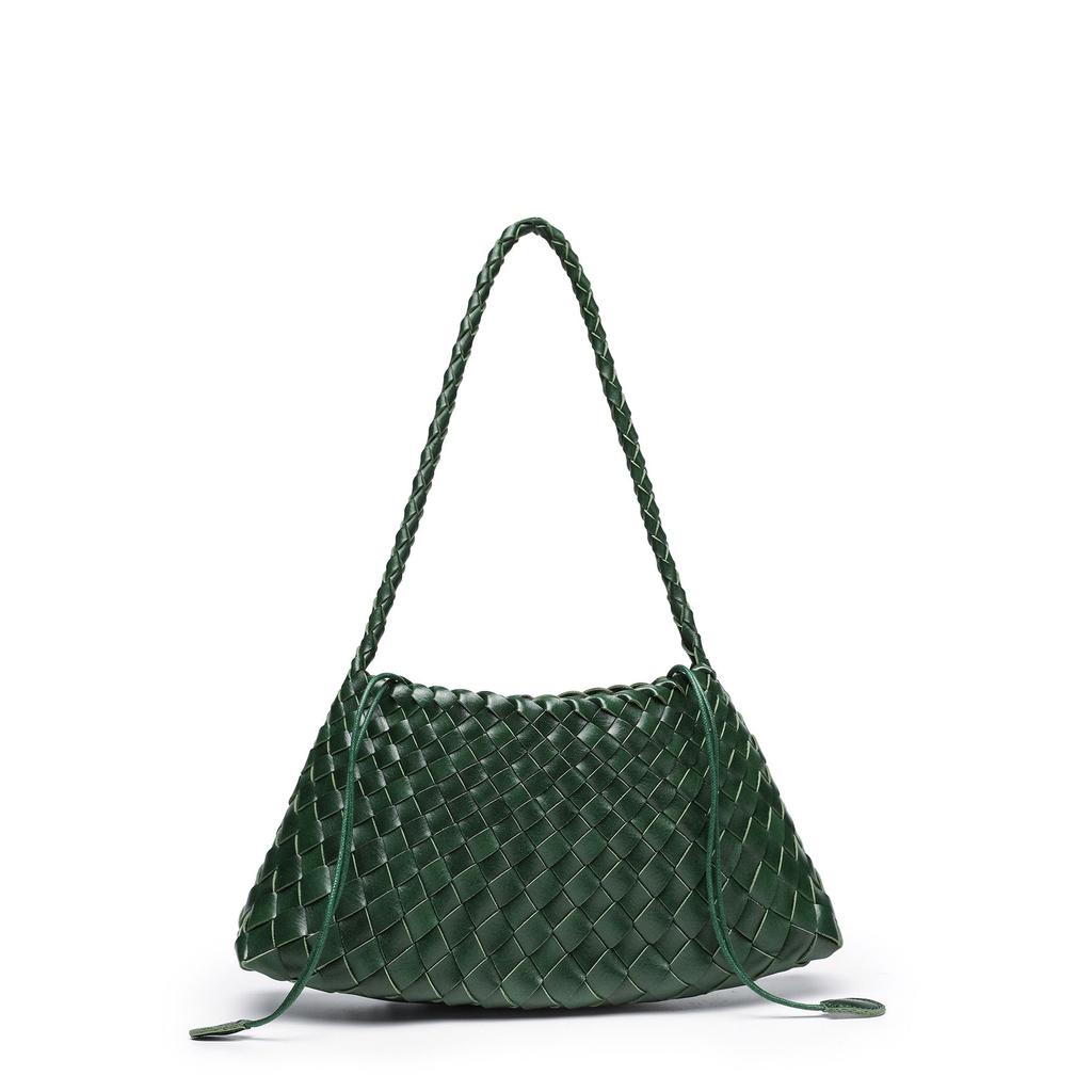 Luxusmode Damen Tasche Tragetasche Handgewebt Handtaschen Mode Retro Handtaschen Vielseitig Unterarm Schultertaschen