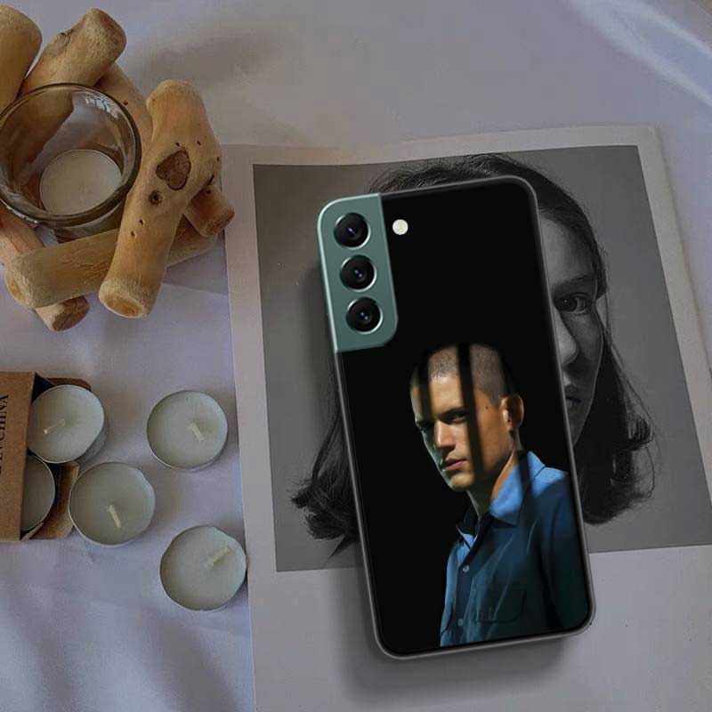 Prison Break TV Series Phone Case For Samsung Galaxy S22 S25 Ultra S21 S10 Plus S26 Edge S20 S23 S24 FE Cover Silicone Soft