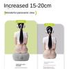 Press-down Inflatable Foot Pads Foldable Thick Height-increasing Seat Cushion Easy to carry Inflatable Seat