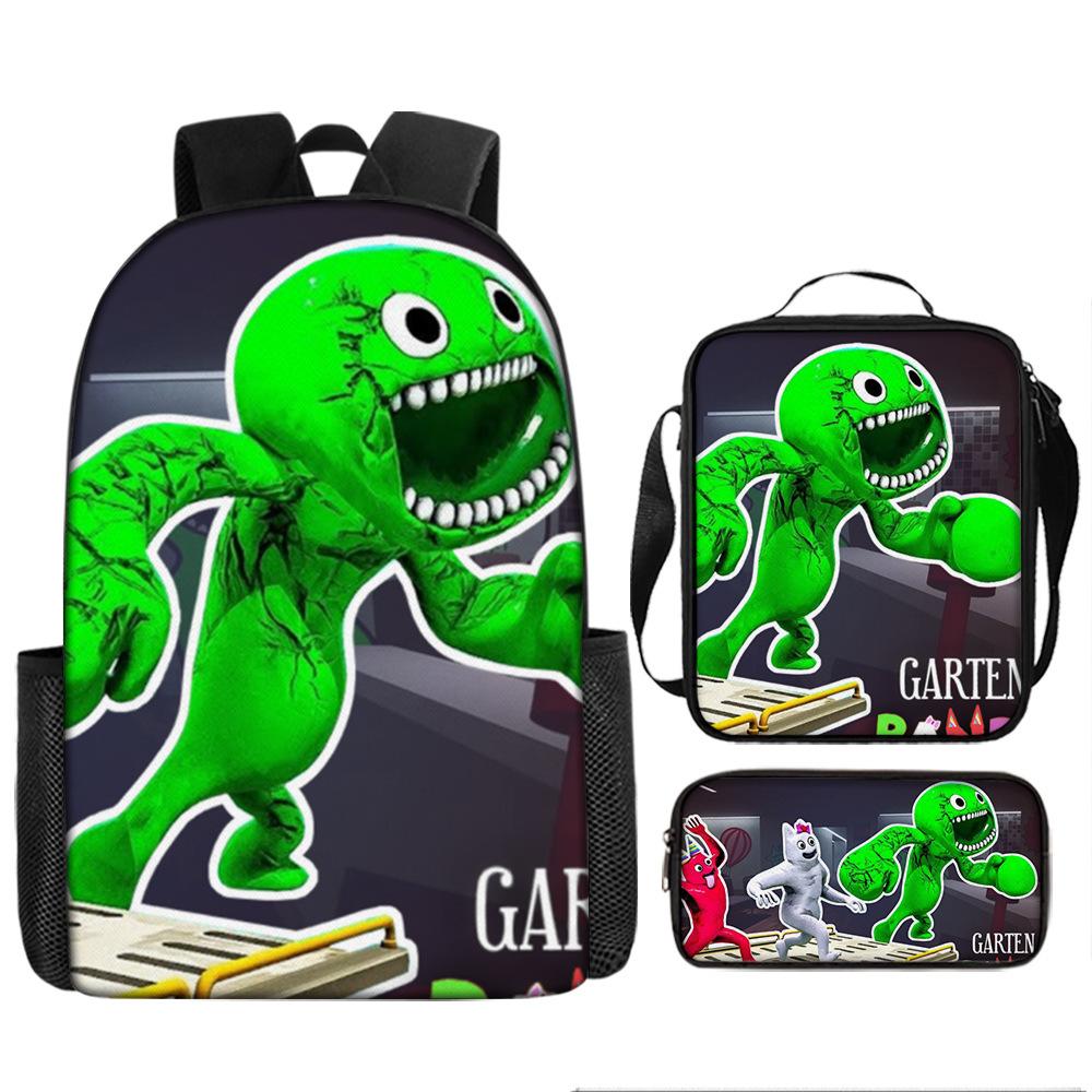 Traditional Creative Cool Total Drama 3D Pattern Pupil Schoolbags For All Oxford Water-resistant Laptop Versatile Journey Rucksacks