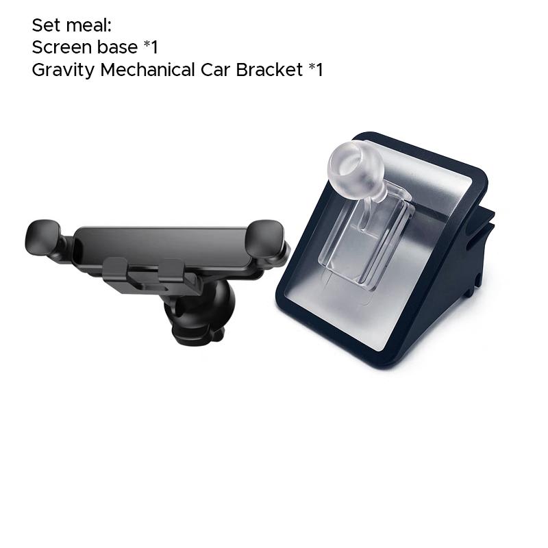 Car Cell Phone Holder Gravity Mount Bracket Air Vent Clip Snap-in For Tesla Model Y Juniper 2026 25 Launch Model 3 Highalnd 2024