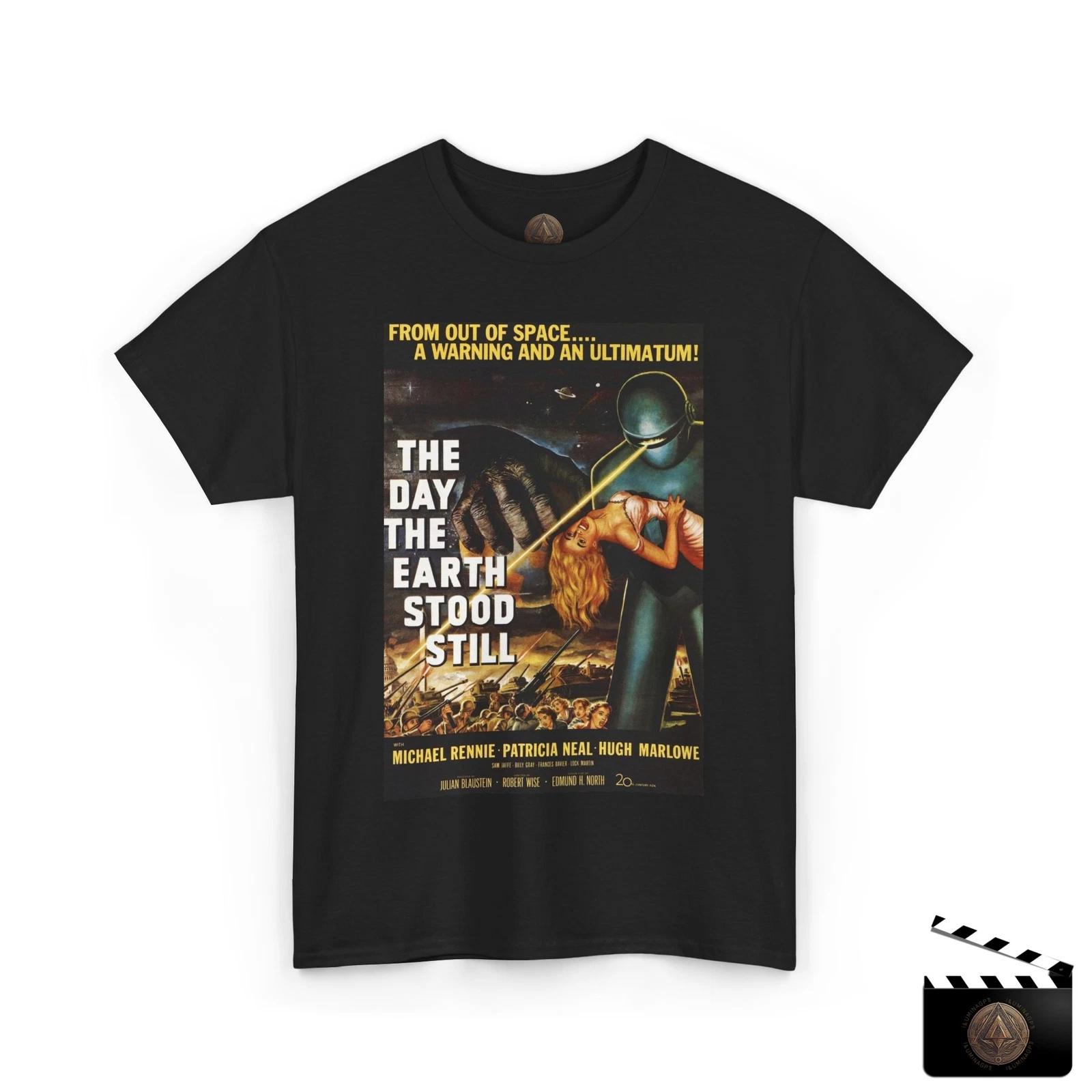 The Day The Earth Stood Still Movie Poster T shirt For Men & Women M