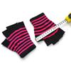 Soft Kid Winter Glove Half-finger Knit Color Matching Mitten for Winter Supplies