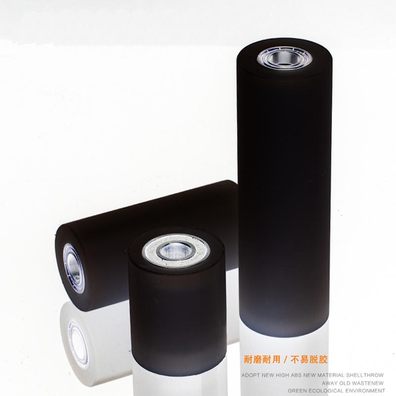 Diameter 40mm,Hole 10mm , Black Polyurethane Bearing ,POM Hard Surface Wheel, Driven pulley,Mute Guide Wheel Double Bearing