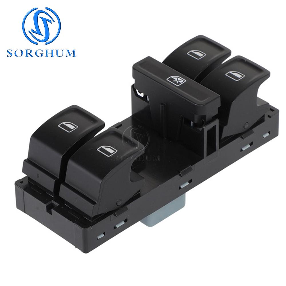 6C0959857 Car Electric Power Master Power Window Glass Control Switch Button For VW Polo 2014 2015 2016 2017 2018 6C0 959 857