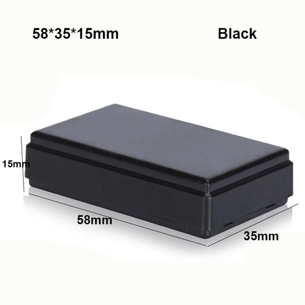 Black White DIY Housing Instrument Case ABS Plastic Electronic Home Supplies New Storage Case