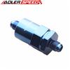 AN-6 AN6 6AN Billet Fuel Filter 30 Micron Aluminum Blue Anodized