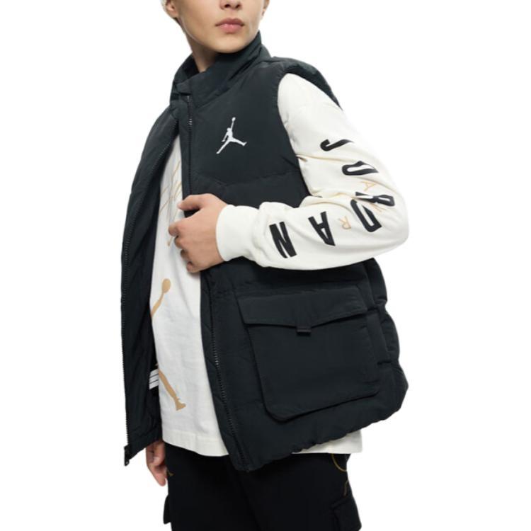 (PS) Air Jordan Jumpman Vest 'Black' Kids' JD2342004PS-003