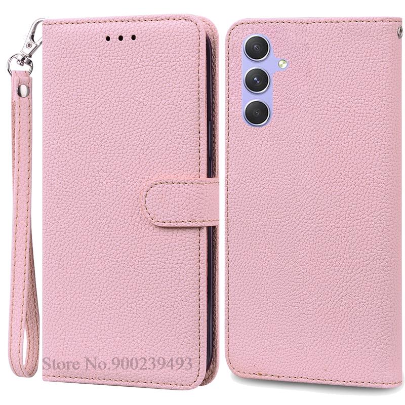 A35 5G Case For Samsung Galaxy A35 Case Leather Wallet Flip Case For Samsung Galaxy A35 5G Cover Coque Fundas Shell Etui