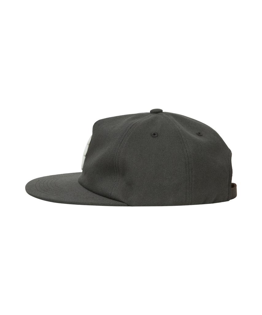 FERNOV F Applique 5-Panel Cap Charcoal