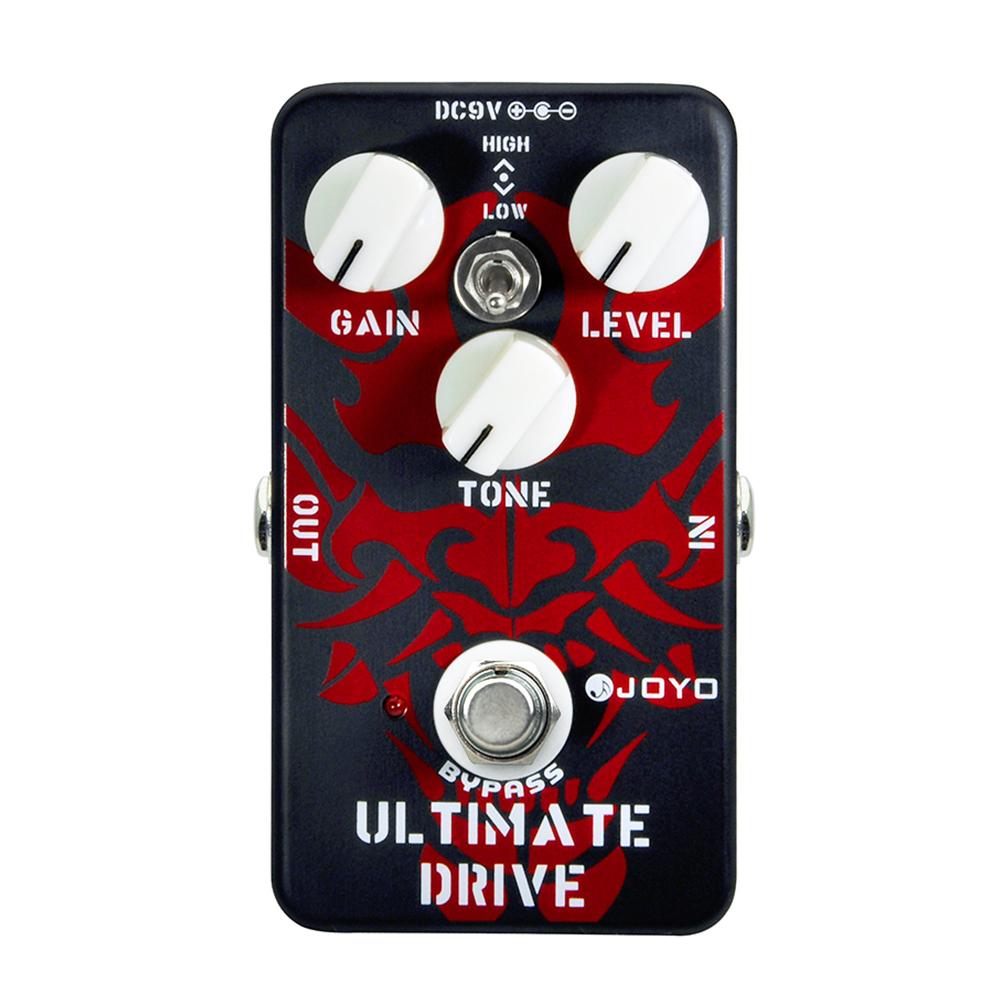 JOYO JF-02 Ultimate Drive Педаль гитарного эффекта Овердрайв Между эффектами Дисторшн и Овердрайв True Bypass Педаль для электрогитары