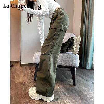 La Chapelle Women's American Style Cargo Pants