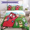Ensemble de literie 3 pièces Little My Housse de couette Fermeture Comprend 1 housse de couette et 2 taies d'oreiller, Doux et confortable pour toutes les saisons.