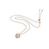 Swarovski Generation Pendant Necklace White Rose Gold Tone Women necklace 5636513