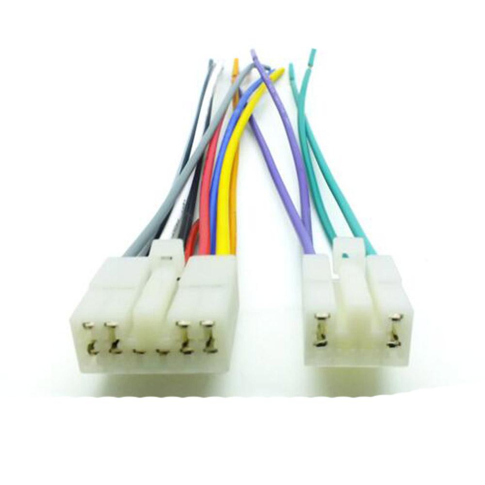 Car Audio Stereo Wiring Harness Adapter Plug For Toyota Corolla RAV4 Prius Highlander Yaris Previa Radio CD DVD Stereo Harness Radio Accessories 4