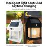 2000LM LED Solar Light Wall Lamp Motion Sensor Courtyard Garden Decoration Waterproof Sunlight Solar Power Yard Lights Outdoor Lighting