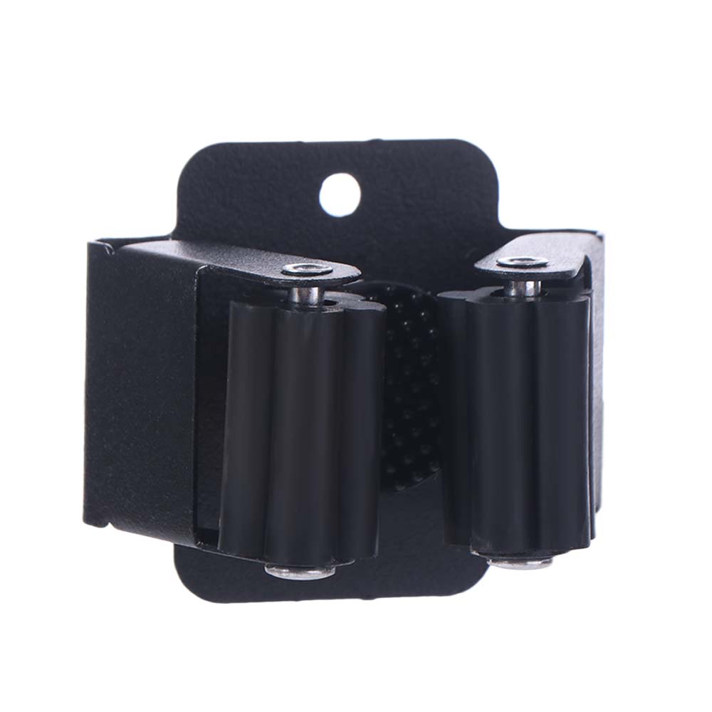 4Pcs Wall Mounted Mop Broom Holder Hanging Brush Broom Hanger  Bathroom Organizer