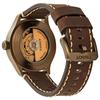 Tissot Casual-Sport Swiss Automatic Watch: 43mm khaki-PVD Stainless Steel Case, Black Matte Dial with Date, Swissmatic ETA T116.407.36.051.00