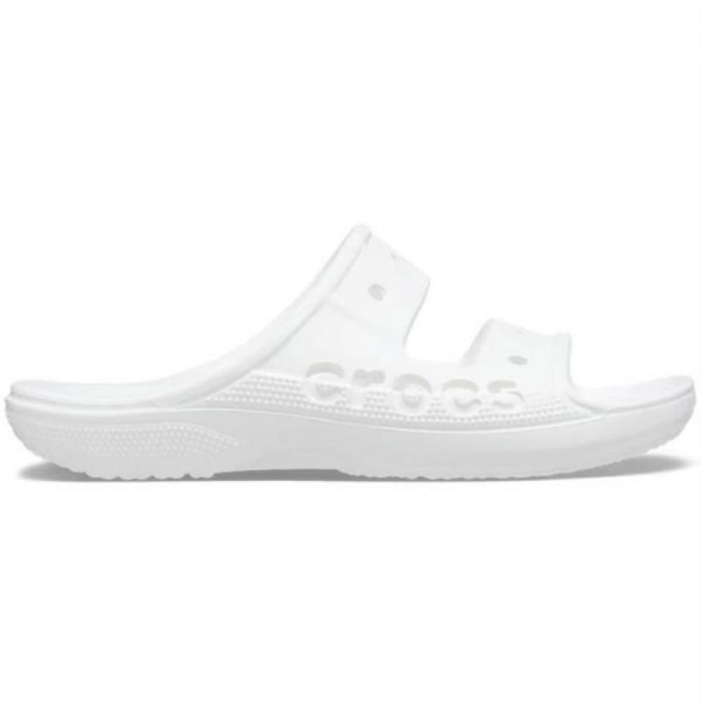 

Crocs Baya Sandals White Unisex Comfortable Lightweight Slippers white/M4W6/230