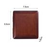 Wooden & Maroon Bassoon Reed Case Hand Carved Bassoon Reed Box for 3pcs