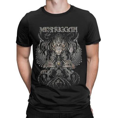 Sommer Meshuggah Hände von Msgh Herren Damen T-Shirts Bekleidung Vintage Tees T-Shirts Reine Baumwolle Geschenk Kleidung