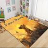 Custom Name "Simba's Journey" Carpet Rug Customizable Soft Washable Anti-Slip Home Living Room Sofa Mats Personalized Rug. 0909414