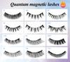 Magnet Lash, Reusable Wispy Faux Mink Strip Lashes Kit With Portable Mirror Case & Applicator, Custom Logo Magnet Lash
