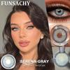 FUNSACHY 1 Pair AUDREY Colored Contact Lenses for Eyes Brown Color Lenses Natural Gray Contacts Koean Softlens Beautiful Pupils
