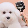 Dog Brush Pet Hair Remover Double-sided Knife Combs for Dog Grooming Hair Knot Opening Multi-functional Dogs Brush Pet Supplies