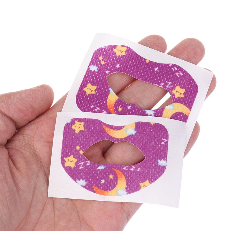 30PCS Children Anti-snoring Stickers Mouth Correction Stickers Anti-snoring Breathing Orthosis Mouth Sticker Improve Night Sleep