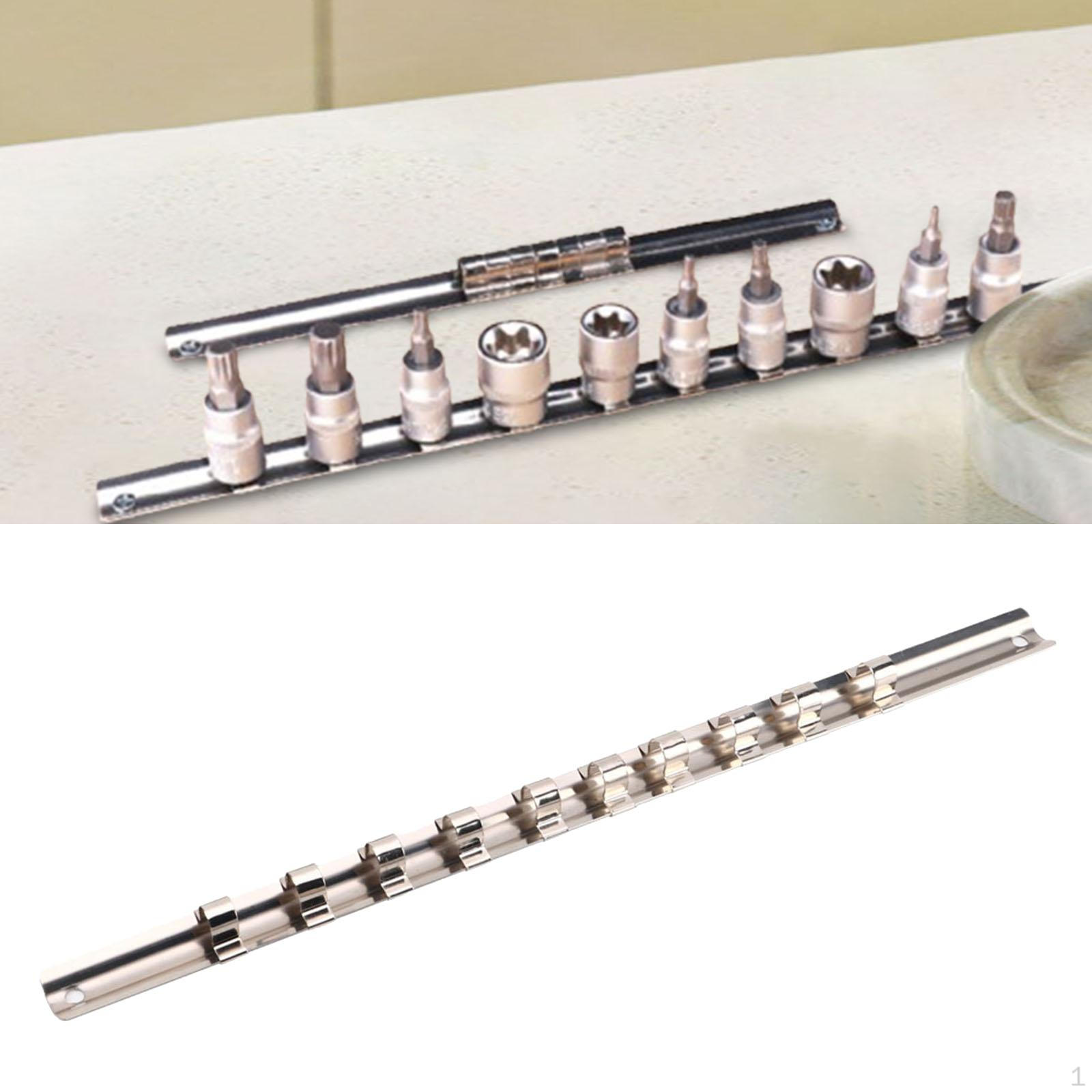 

3/8 Inch Socket Storage Tray for Workshop with Wall Mount 35cm