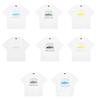 Manufacturer wholesale foreign trade Alcatraz series color pattern letter printing round neck short-sleeved T-shirt top summer INS