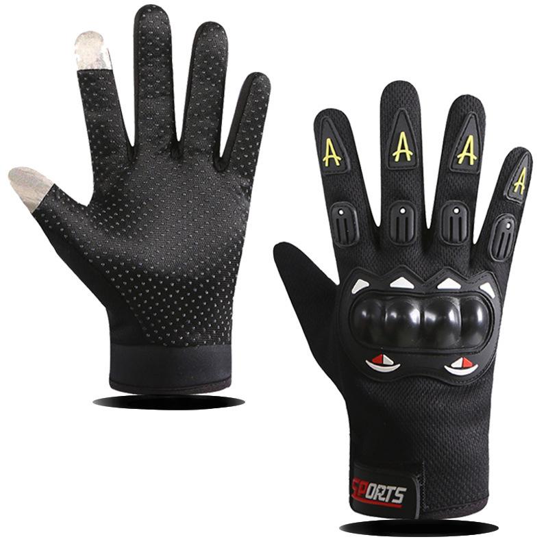 

Locomotive Gloves Case Full Finger Touch Screen Non-Slip Mountain Bike Tactical Motorcycle Tram Racing Gloves One size fits all
