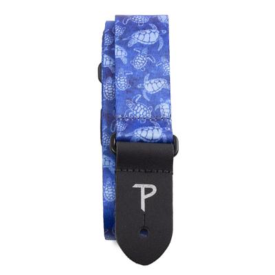 Leathers Ukulele Strap Polyester Turtle Adjustable Officially Licensed Product Made In Canada Perri’s Ltd. - - - - - - (UKLPCP-7093)