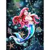 Disney La Sirenetta Ariel Collezione Oceano Pittura Diamante 5D Piena di Diamanti Fai da Te Pittura Diamante Fatta a Mano Cartone Animato Decorazione Kit Pittura
