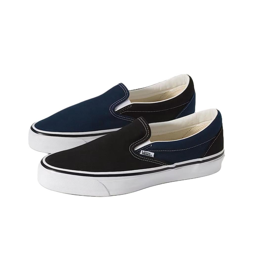 Vans Engineered Garments X  Slip-On 98 OTW Classic Comfortable Soft Support Skate Shoes Unisex Sneakers Blue Black VN000EBPY61