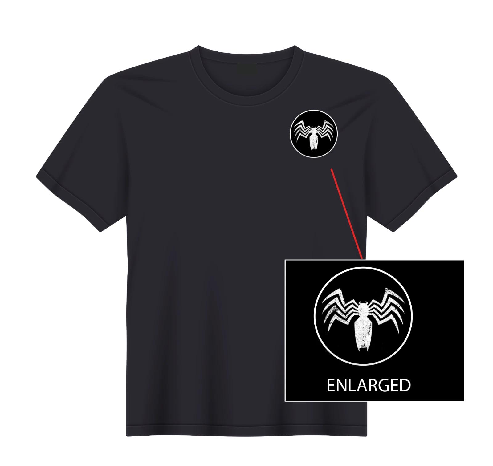 Venom Super Villain Spiderman Enemy T-Shirt NEW S, M, L, XL 4XL
