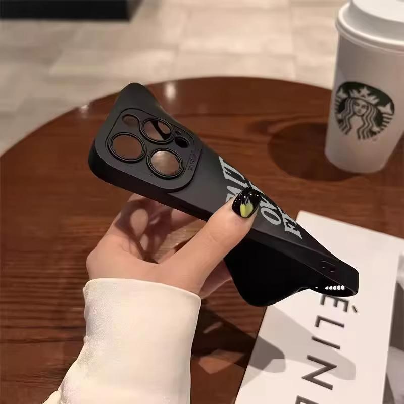 Fashion Sentences Phone Case For iPhone 16 15 14 13 12 11 Pro Max XS X XR 7 8 Plus Mini SE 2020 2022 Camera Protective